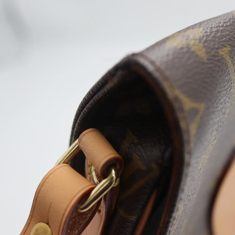 Pre-Owned #BP71740 LOUIS VUITTON Monogram Cartouchiere PM Shoulder Bag M51254