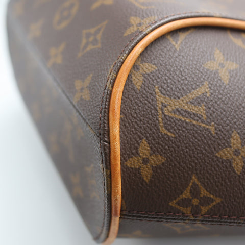 Pre-Owned #71488 Louis Vuitton Monogram Elipse PM Handbag Brown M51127