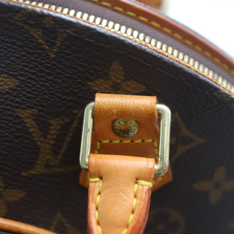 Pre-Owned #71488 Louis Vuitton Monogram Elipse PM Handbag Brown M51127