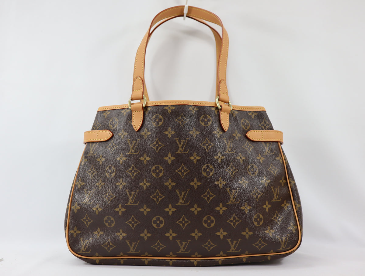 Pre-Owned #19750 Louis Vuitton Monogram Batignolles Horizontal Tote Bag M51154