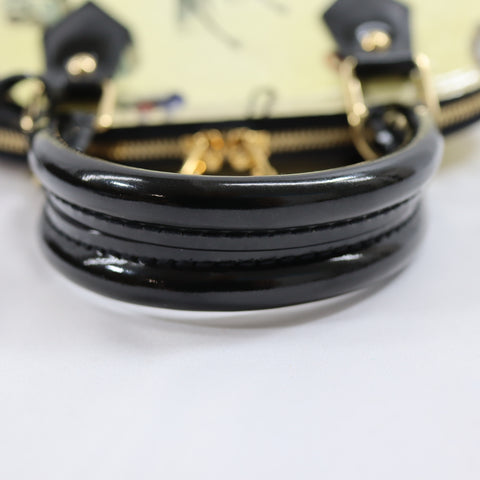 Pre-Owned #VW36B Louis Vuitton Vernis Nicolas Ghesquiere Alma BB Handbag 2way M50419