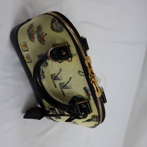 Pre-Owned #VW36B Louis Vuitton Vernis Nicolas Ghesquiere Alma BB Handbag 2way M50419