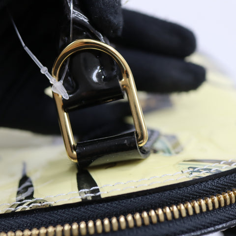 Pre-Owned #VW36B Louis Vuitton Vernis Nicolas Ghesquiere Alma BB Handbag 2way M50419
