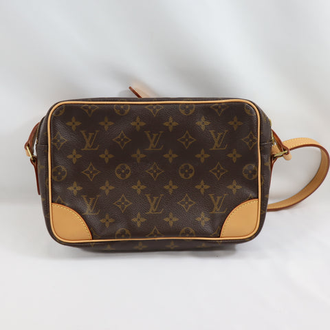 Pre-Owned #BP98301 Louis Vuitton Monogram Trocadero 27 Crossbody Bag M51274