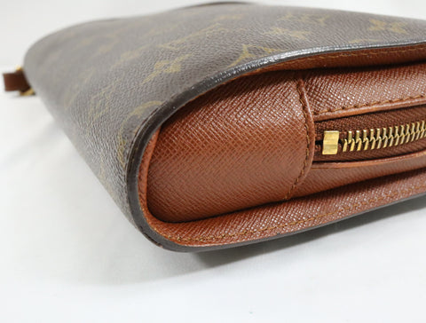 Pre-Owned #08024 #61797  Louis Vuitton Monogram Canvas Orsay Clutch Bag M51790