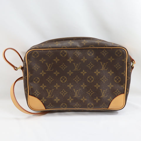 Pre-Owned #BP38552 Louis Vuitton Monogram Trocadero 30 Crossbody Bag M51272