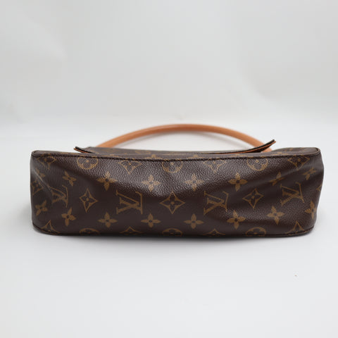 Pre-Owned #2132 Louis Vuitton Monogram Mini Looping Shoulder Bag Hand Bag M51147