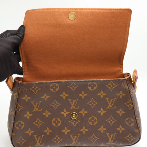 Pre-Owned #2132 Louis Vuitton Monogram Mini Looping Shoulder Bag Hand Bag M51147