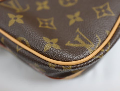 Pre-Owned #BP2726 Louis Vuitton Monogram Senlis Crossbody Bag M51222