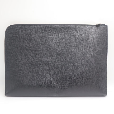 Pre-Owned #71467 Louis Vuitton Taiga Pochette Jules GM Clutch Bag  Taurillon Leather Black M67768