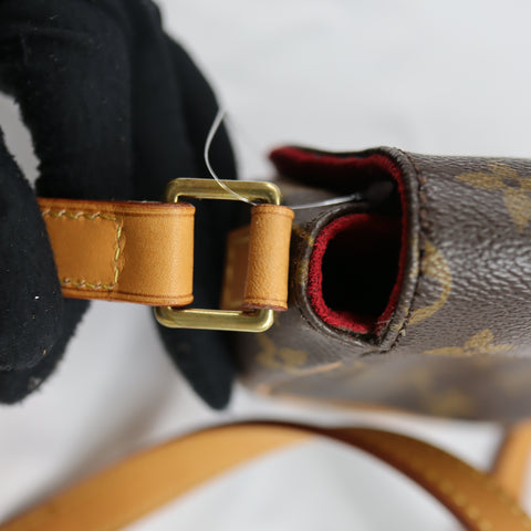 Pre-Owned #BP95836 Louis Vuitton Monogram Tambourine Crossbody Bag M51179