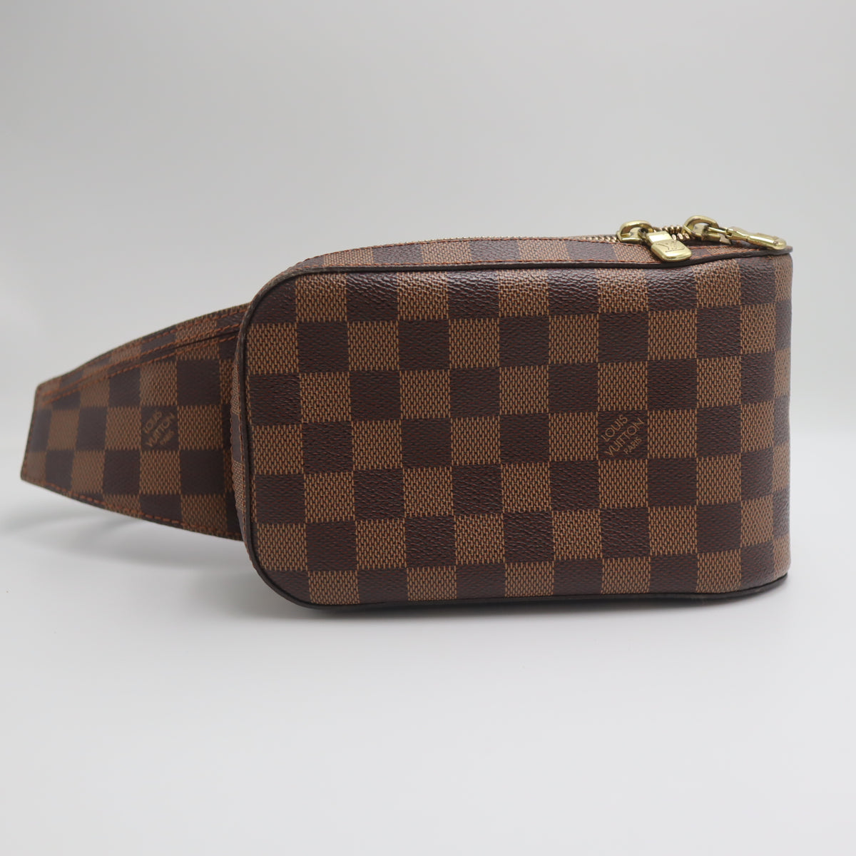 Pre-Owned #71439 Louis Vuitton Damier Ebene Geronimos Crossbody Bag N51994