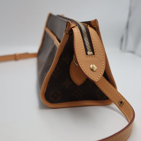 Pre-Owned #BP71754 Louis Vuitton Monogram Popincourt Long Crossbody Shoulder Bag M40008