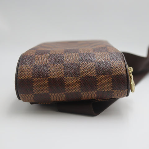 Pre-Owned #71439 Louis Vuitton Damier Ebene Geronimos Crossbody Bag N51994