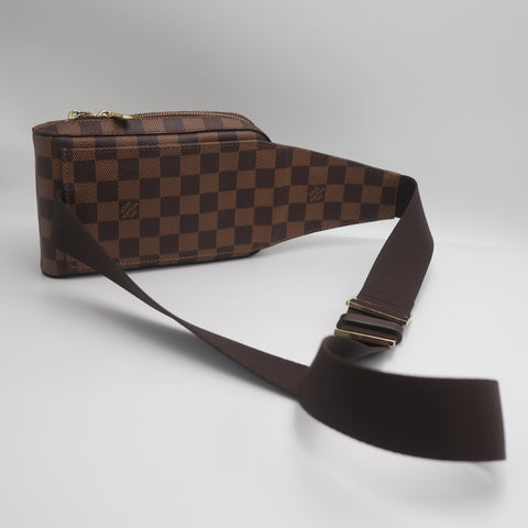 Pre-Owned #71439 Louis Vuitton Damier Ebene Geronimos Crossbody Bag N51994