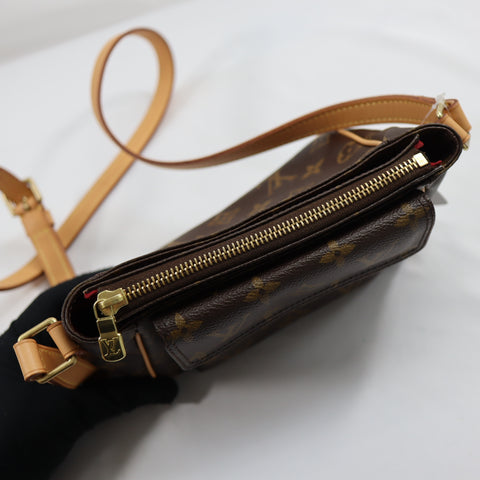 Pre-Owned #05247 Louis Vuitton Monogram Viva Cite PM Crossbody Bag M51165