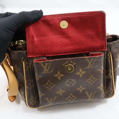 Pre-Owned #05247 Louis Vuitton Monogram Viva Cite PM Crossbody Bag M51165