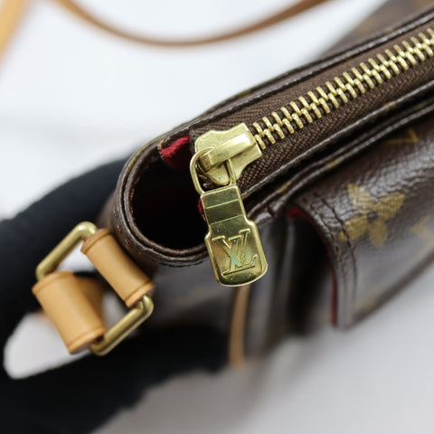 Pre-Owned #05247 Louis Vuitton Monogram Viva Cite PM Crossbody Bag M51165