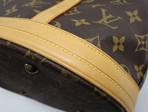 Pre-Owned #BP2144 Louis Vuitton Monogram Bucket GM Shoulder Bag M42236