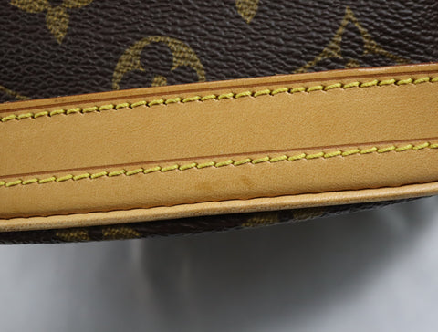Pre-Owned #BP2144 Louis Vuitton Monogram Bucket GM Shoulder Bag M42236