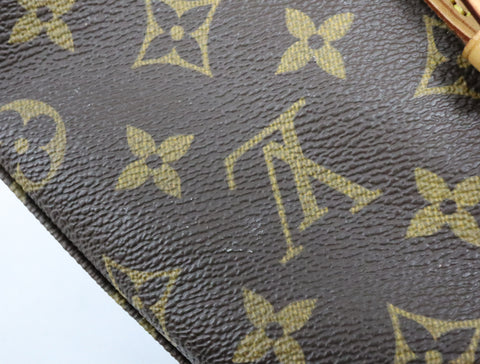 Pre-Owned #BP2144 Louis Vuitton Monogram Bucket GM Shoulder Bag M42236
