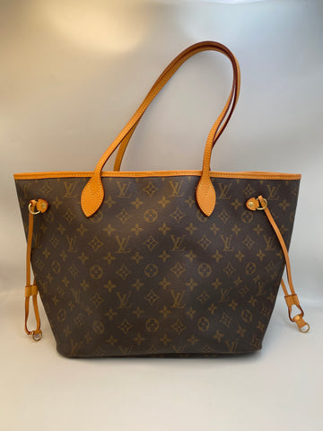 Pre-Owned #BP50878 Louis Vuitton Monogram Neverfull MM Tote Bag M41178