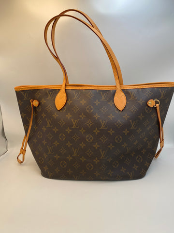 Pre-Owned #BP50878 Louis Vuitton Monogram Neverfull MM Tote Bag M41178