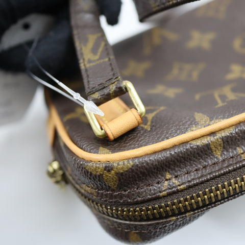 Pre-Owned #BP61797 Louis Vuitton Monogram Pochette Marly Bandouliere Crossbody Bag M51828