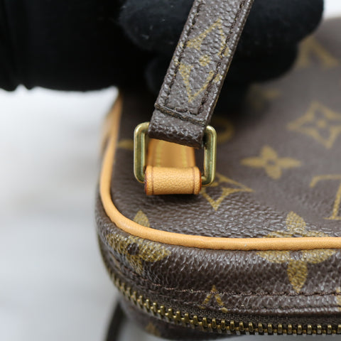 Pre-Owned #BP61797 Louis Vuitton Monogram Pochette Marly Bandouliere Crossbody Bag M51828