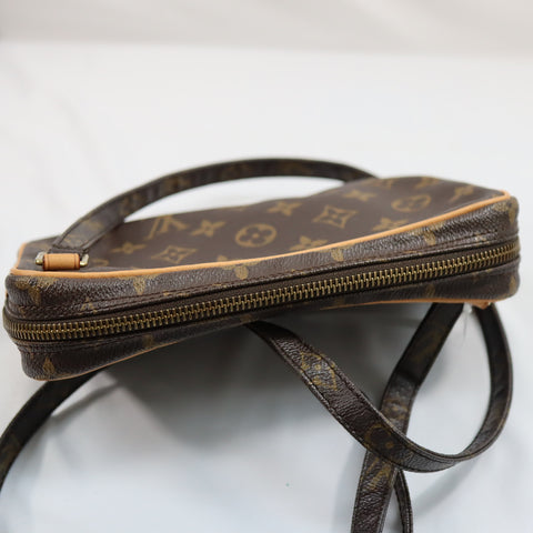 Pre-Owned #BP61797 Louis Vuitton Monogram Pochette Marly Bandouliere Crossbody Bag M51828