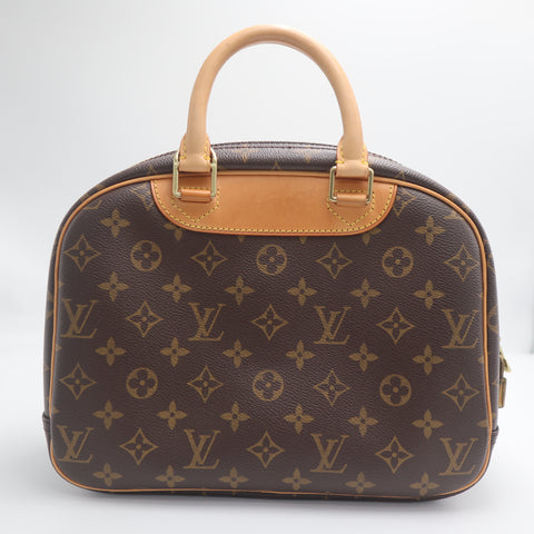 Pre-Owned #71489 Louis Vuitton Monogram Trueville Handbag Brown M42228