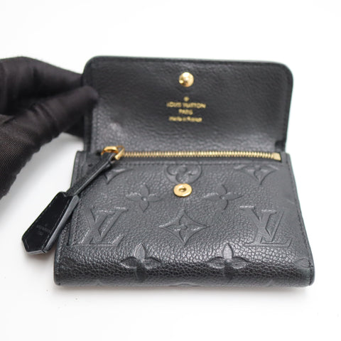 Pre-Owned #A2972013 ALouis Vuitton Monogram Empreinte Pont Neuf Compact Wallet M62184