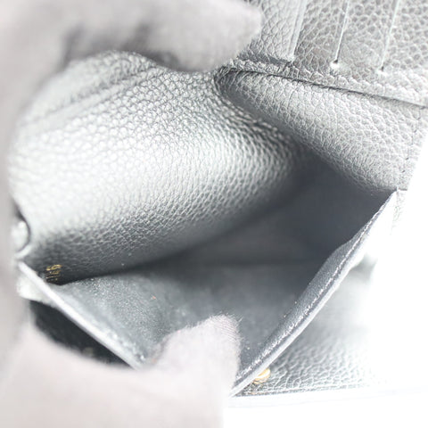 Pre-Owned #A2972013 ALouis Vuitton Monogram Empreinte Pont Neuf Compact Wallet M62184