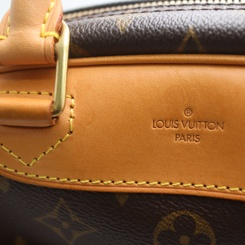 Pre-Owned #71489 Louis Vuitton Monogram Trueville Handbag Brown M42228