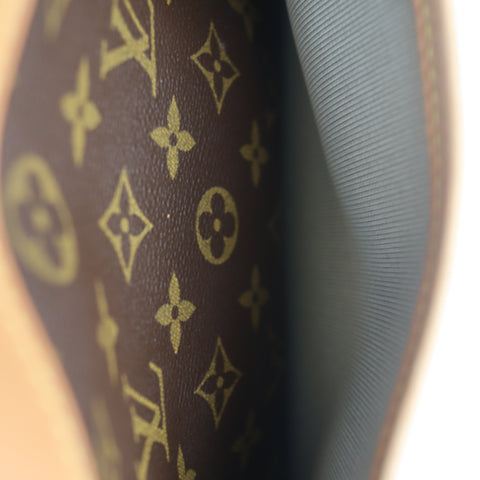 Pre-Owned #71489 Louis Vuitton Monogram Trueville Handbag Brown M42228