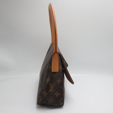 Pre-Owned #71468 Louis Vuitton Monogram Mini Looping Shoulder Bag Hand Bag M51147