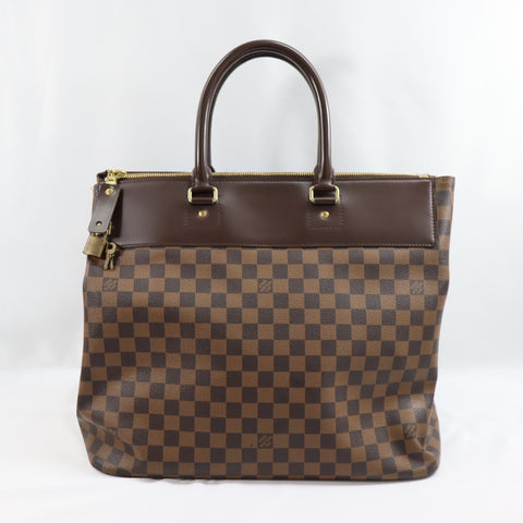 Pre-Owned #R202507081 Louis Vuitton Damier Ebene Greenwich PM Handbag N41165