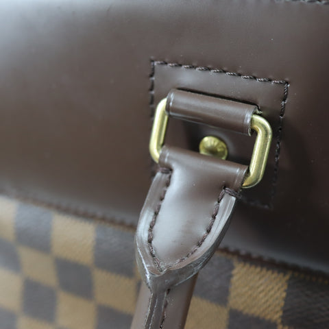 Pre-Owned #R202507081 Louis Vuitton Damier Ebene Greenwich PM Handbag N41165
