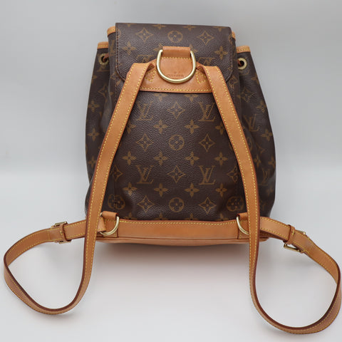 Pre-Owned #1381 Louis Vuitton Monogram Mini Montsouris Backpack M51137