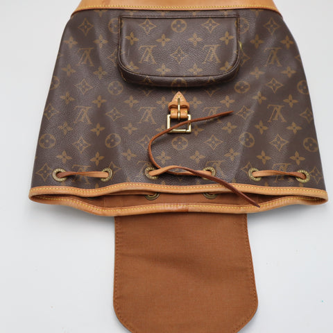 Pre-Owned #1381 Louis Vuitton Monogram Mini Montsouris Backpack M51137