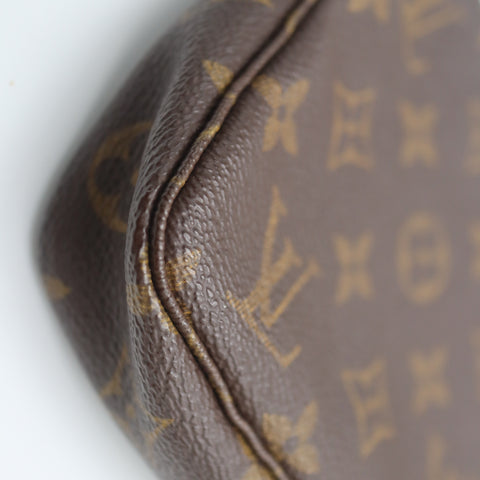 Pre-Owned #71295 Louis Vuitton Monogram Pochette Accessoires Pouch Handbag Brown M51980