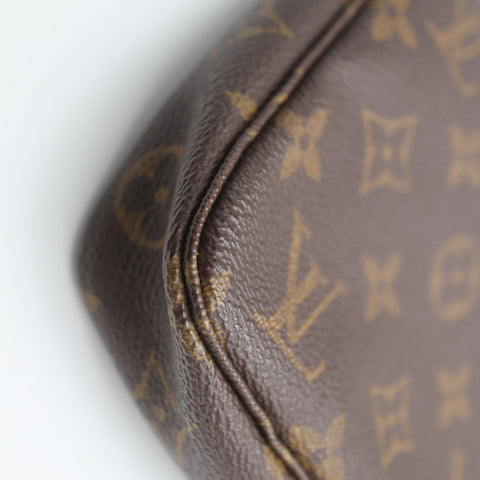 Pre-Owned #71295 Louis Vuitton Monogram Pochette Accessoires Pouch Handbag Brown M51980