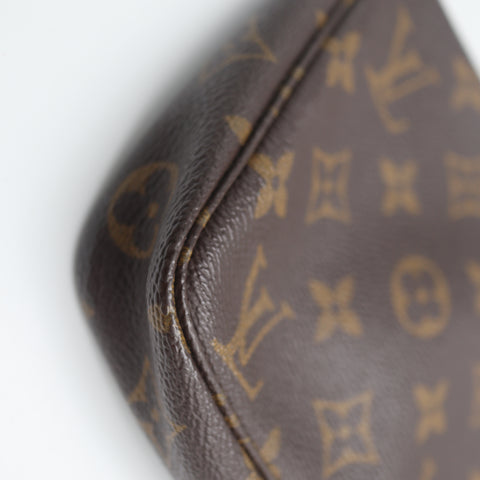 Pre-Owned #71313 Louis Vuitton Monogram Pochette Accessoires Pouch Handbag Brown M51980