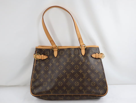 Pre-Owned #BP358-8 Louis Vuitton Monogram Batignolles Horizontal Tote Bag M51154