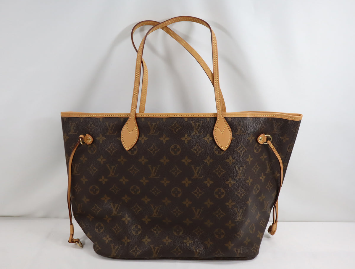 Pre-Owned #BP18759 Louis Vuitton Monogram Neverfull MM Tote Bag M41178