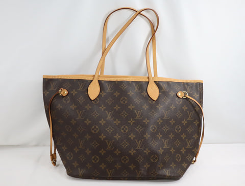 Pre-Owned #BP18759 Louis Vuitton Monogram Neverfull MM Tote Bag M41178