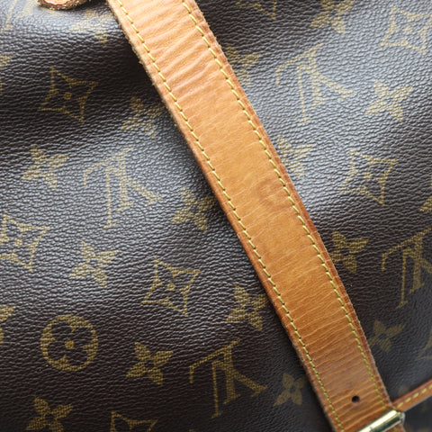 Pre-Owned #71302 Louis Vuitton Monogram Saumur 35 Crossbody Shoulder Bag Brown M42254