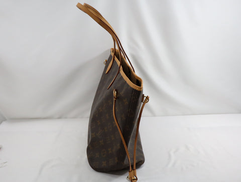 Pre-Owned #BP18759 Louis Vuitton Monogram Neverfull MM Tote Bag M41178