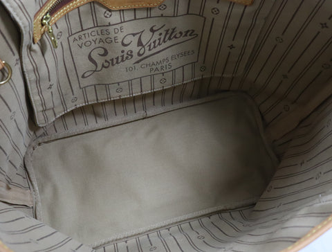 Pre-Owned #BP18759 Louis Vuitton Monogram Neverfull MM Tote Bag M41178