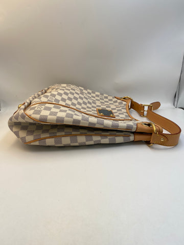 Pre-Owned #BPR05155 Louis Vuitton Damier Azur Galliera PM Shoulder Bag N55215